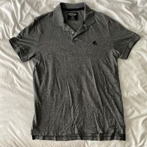Gray Men’s Express Polo Collared Shirt